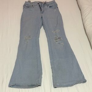 Levi's Light Blue Flare Jeans